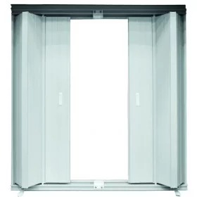 Persienne coulissante PVC Persienne PVC coulissante vue extérieure