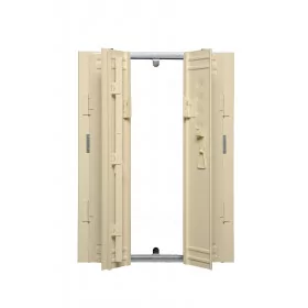 Volet persienne repliable acier volet persienne acier repliable semi ouvert