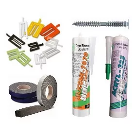 Kit de pose rénovation pour menuiserie PVC ou aluminium
