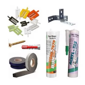 Kit de pose neuve pour menuiserie PVC ou aluminium