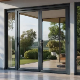 Porte-fenêtre 3 vantaux aluminium %product-name%