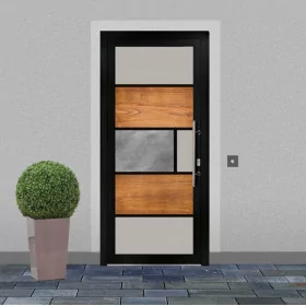 Porte vitrée haute couture PVC gamme LOFTY