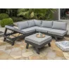 Salon de jardin bas New York relevable au pied