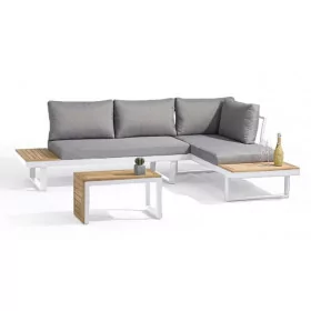 Salon de jardin bas Tokyo Salon de jardin bas Tokyo blanc