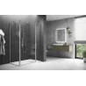 Paroi de douche YOUNG 2 P+F pose en angle