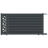 Portail coulissant en aluminium Effervescence