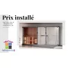 Combo Celsius SSH sauna douche hammam prix livré installé