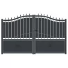 Portail aluminium battant manoir