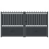 Portail aluminium battant Villa