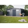 Abri de jardin rose 20,31m²