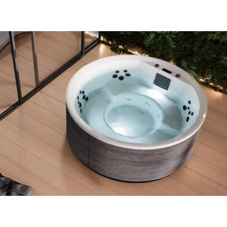 spa divina rond de Novellini vue de dessus