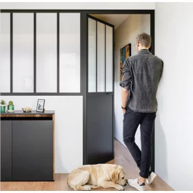 Ensemble verrière atelier et porte battante atelier%shop-name%%product-name%