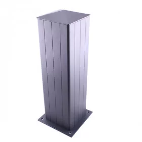 Poteau aluminium pour portail et portillon