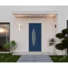 Porte d'entrée aluminium monobloc ANGERS bleu RAL 5003