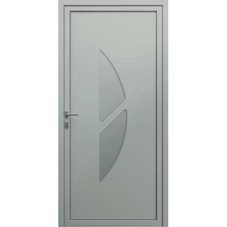 Porte d'entrée aluminium monobloc Nice