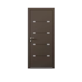 Porte d'entrée aluminium monobloc NIMES Porte d'entrée aluminium monobloc