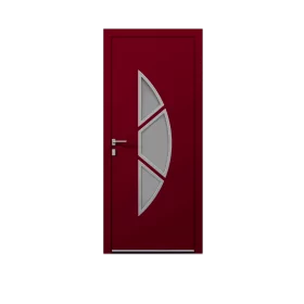 Porte d'entrée aluminium monobloc TOURS +