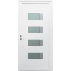 Porte d'entrée aluminium monobloc MENTON Porte d'entrée aluminium monobloc Menton