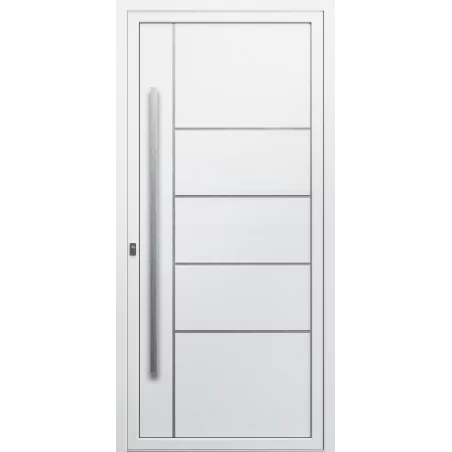 Porte d'entrée aluminium Besançon