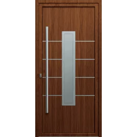 Porte d'entrée aluminium monobloc REIMS