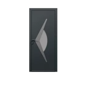 Porte d'entrée aluminium monobloc MARSEILLE