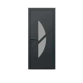 Porte d'entrée aluminium monobloc NICE