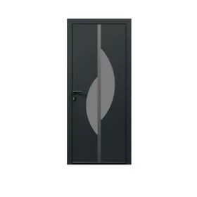 Porte d'entrée aluminium monobloc MONTPELLIER