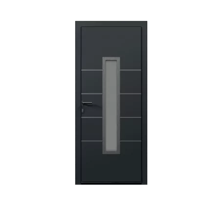 Porte d'entrée aluminium monobloc Reims