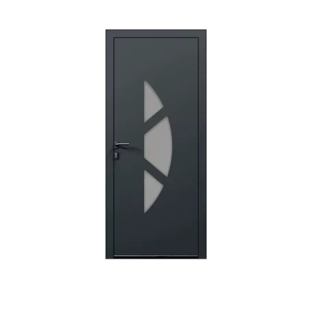 Porte d'entrée aluminium monobloc Tours