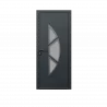 Porte d'entrée aluminium monobloc Tours +