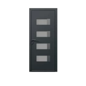 Porte d'entrée aluminium monobloc MENTON