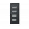 Porte d'entrée aluminium monobloc Menton