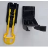 kit fixation easyfix avec équerre et gabarit de pose (vue découpée)