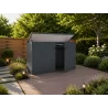 Abri de rangement ou abri poubelles