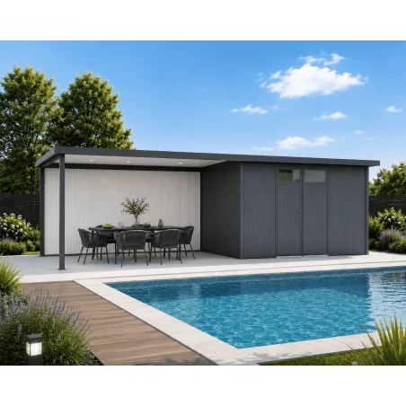 Abri de jardin pool house Camélia