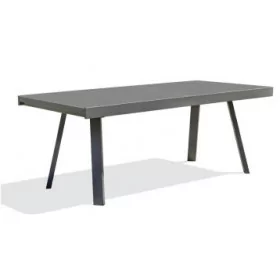 Table de jardin en aluminium Stockholm 8/12 personnes