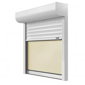 Volet roulant aluminium avec store ou moustiquaire intégré
