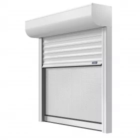 Volet roulant aluminium avec store ou moustiquaire intégré Volet roulant aluminium avec moustiquaire