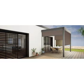 Store vertical zip solaire store zip pergola