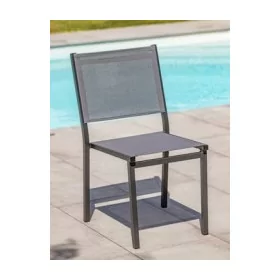 Chaise en aluminium Tolède