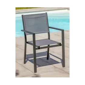 Fauteuil en aluminium Tolède