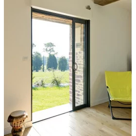 Coulissant aluminium à galandage 1 vantail %product-name%