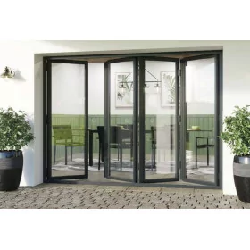 Porte Accordéon aluminium 4 vantaux