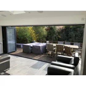 Porte Accordéon aluminium 6 vantaux