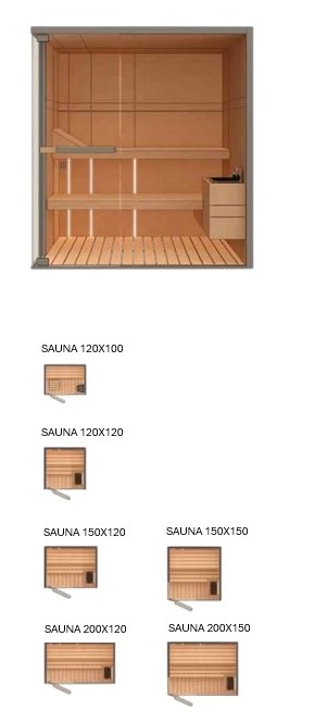 dimensions sauna Celsius - www.fenetres-pas-cher.com