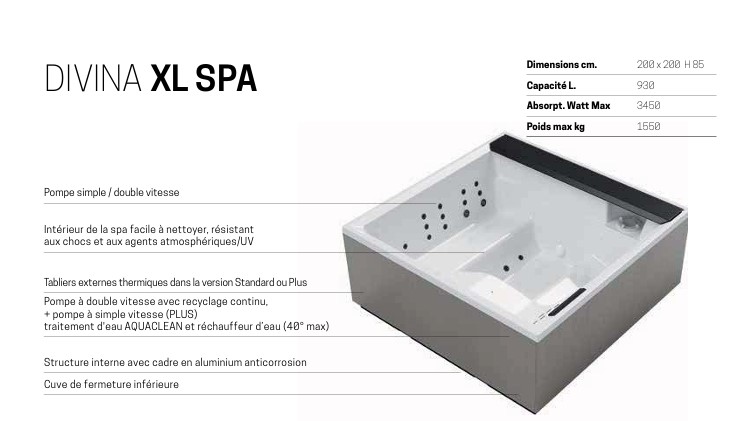 spa Divina XL Novellini - www.fenetres-pas-cher.com
